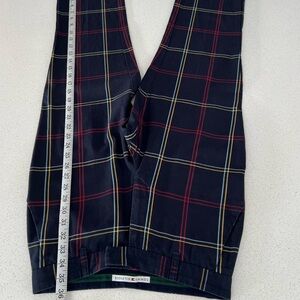 Tommy Hilfiger Womens Plaid Straight Leg